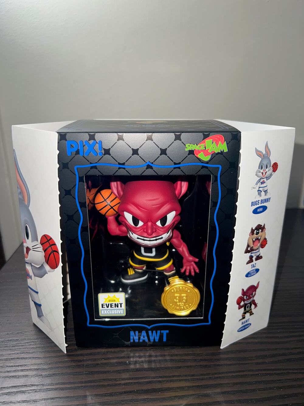 SUPER CHASE ONLY 96 PIECES Nawt Space Jam Thrilljoy Pix! Figure Movies Looney